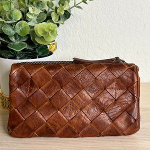 Valenca Holland Woven Leather Wallet
